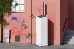 Robot can detect and paint over “unwanted” tags on walls