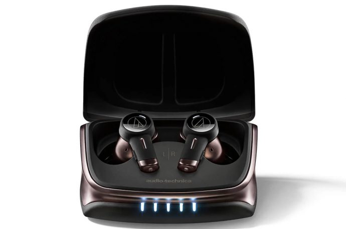 Self-disinfecting Audio Technica earbuds promise hygiene + premium sound