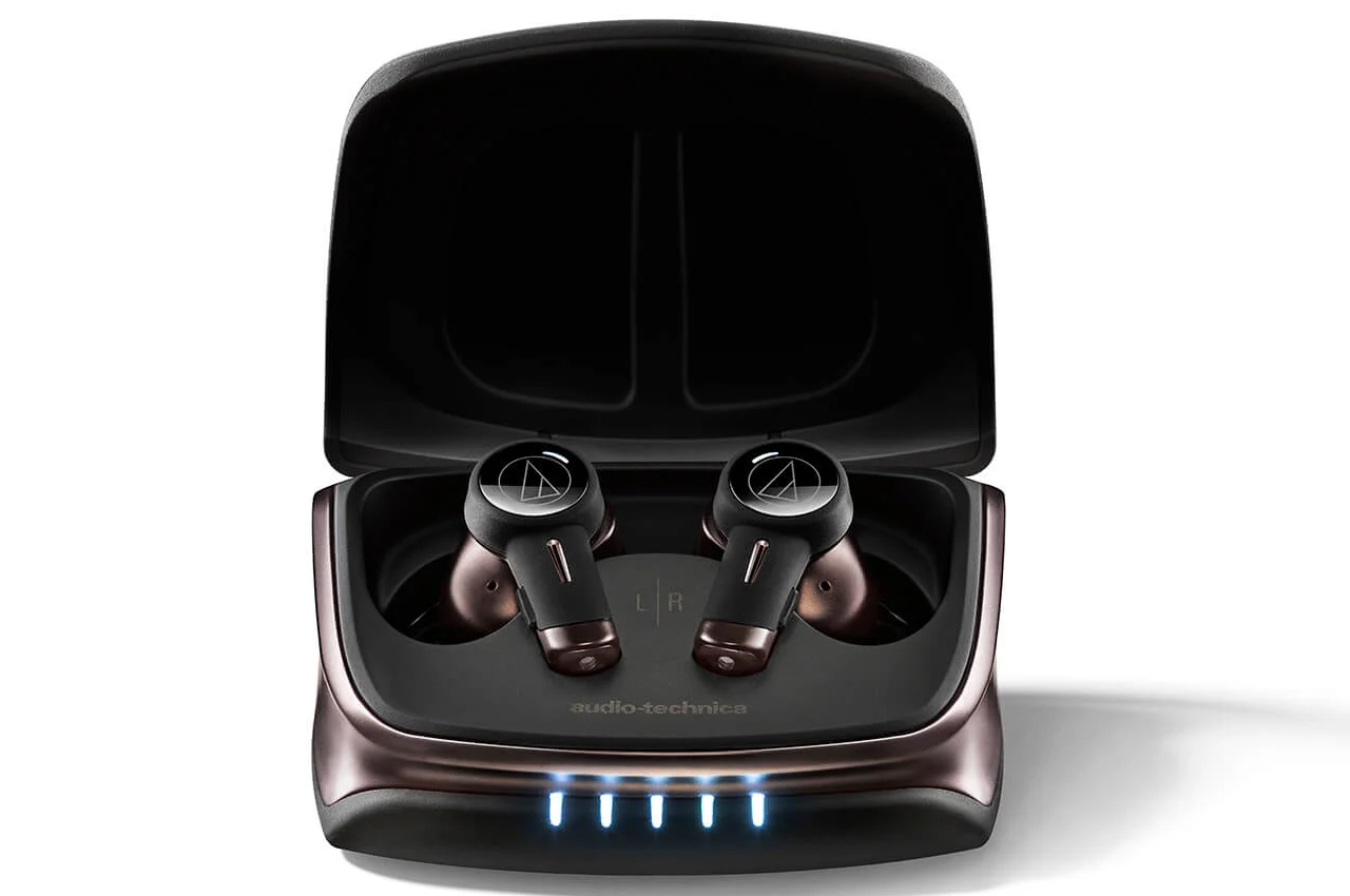 Self-disinfecting Audio Technica earbuds promise hygiene + premium sound