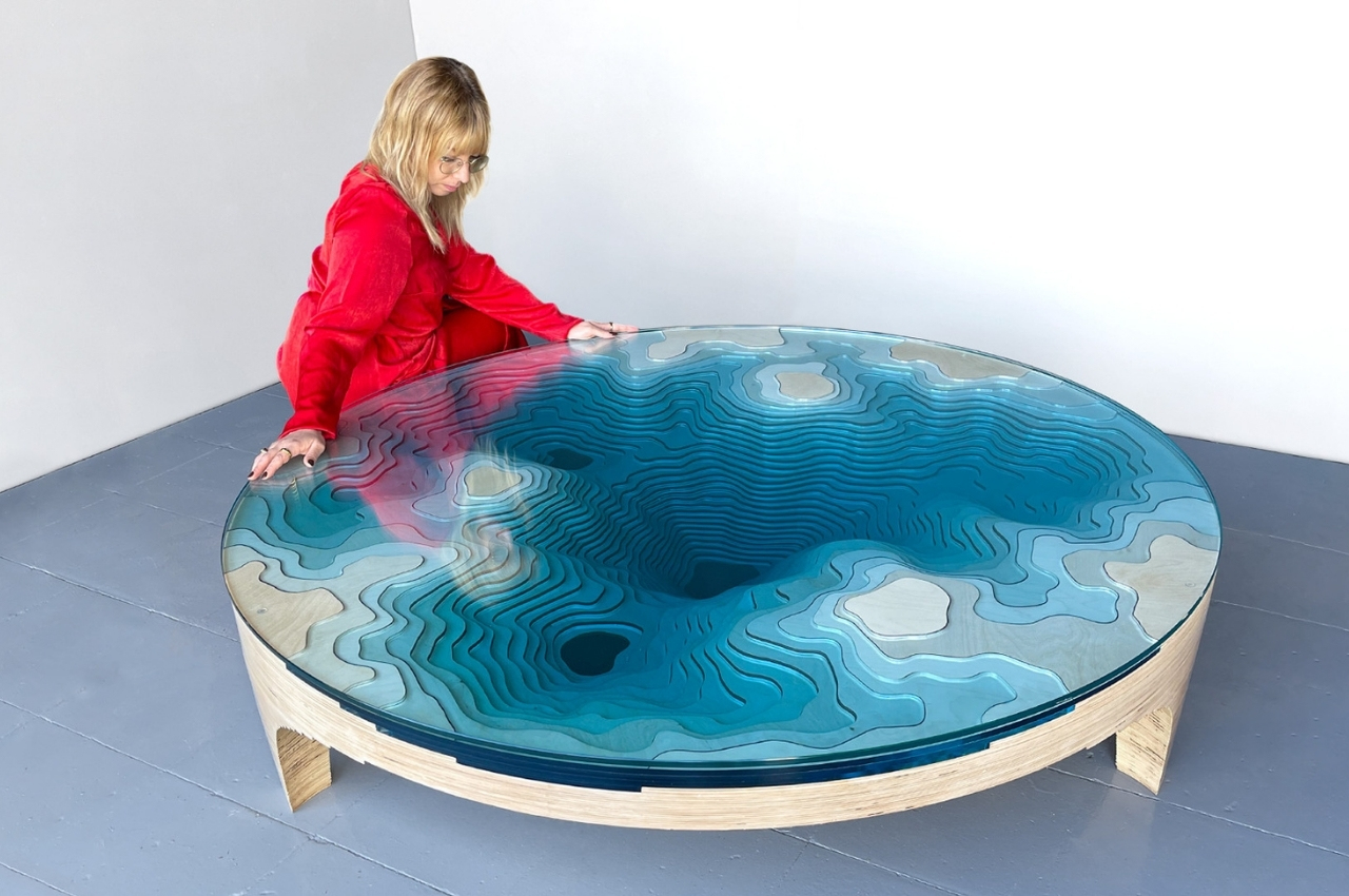 Stare into the ocean’s abyss through a coffee table