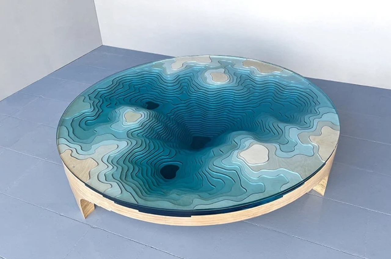 Stare into the ocean’s abyss through a coffee table