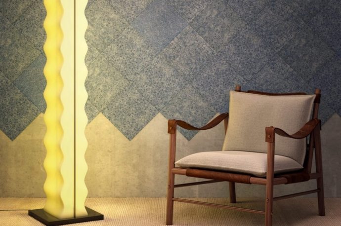 These beautiful tiles are actually made from fish scale waste