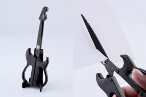 These guitar scissors will make you feel like a cutting rockstar