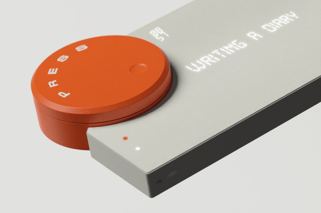 This cute gadget is the physical manifestation of checking off a task