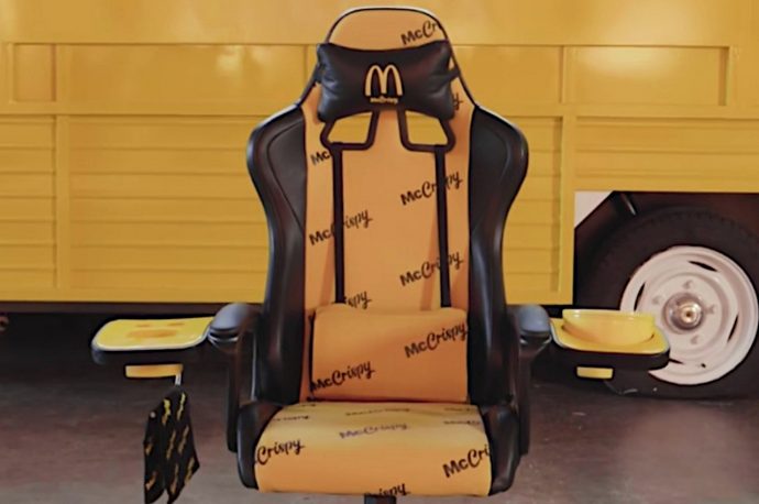 This McDonald’s Gaming Chair looks so tempting and so wrong at the same time