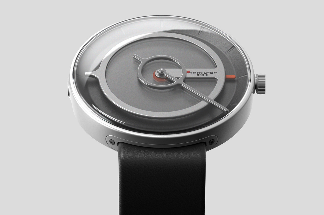 #This peculiar analog watch shows metaverse and real time on the same dial