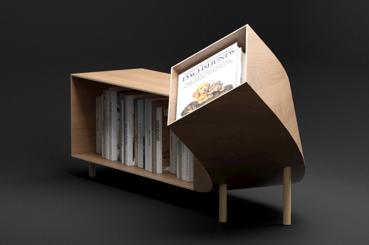 #This quirky sideboard is like a loyal pet that brings your favorite book forward