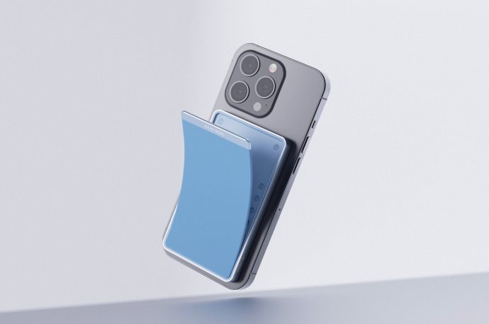 This super-thin MagSafe power bank has a trick to keep your iPhone standing