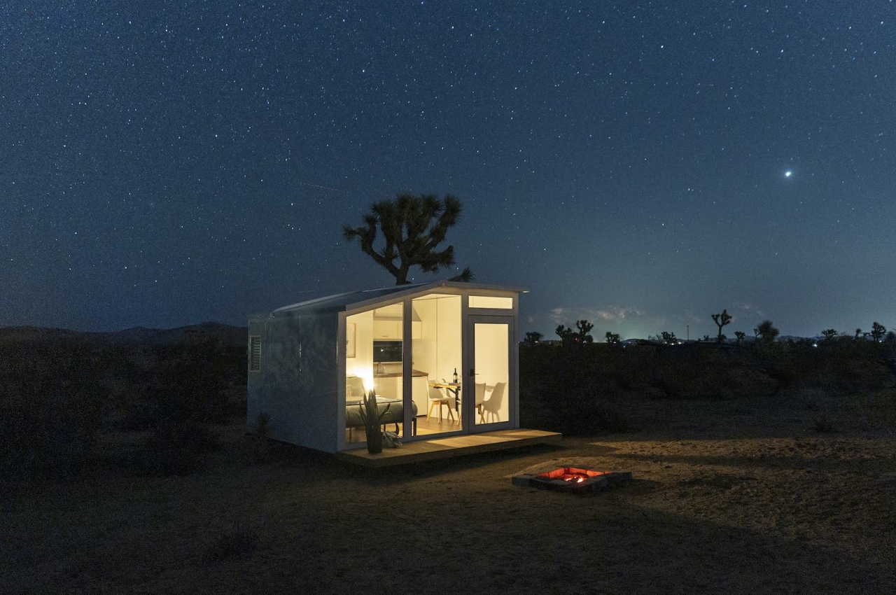 Tiny, prefab, foldable home is a dream for nomads