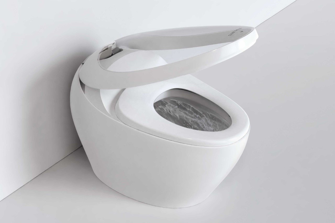 #Absolutely genius toilet design with a lid-activated flush only flushes when you’ve shut the lid