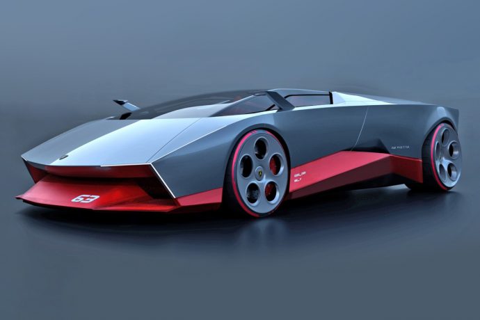 Here’s what a ‘minimalist’ Lamborghini supercar looks like… and I can’t stop staring