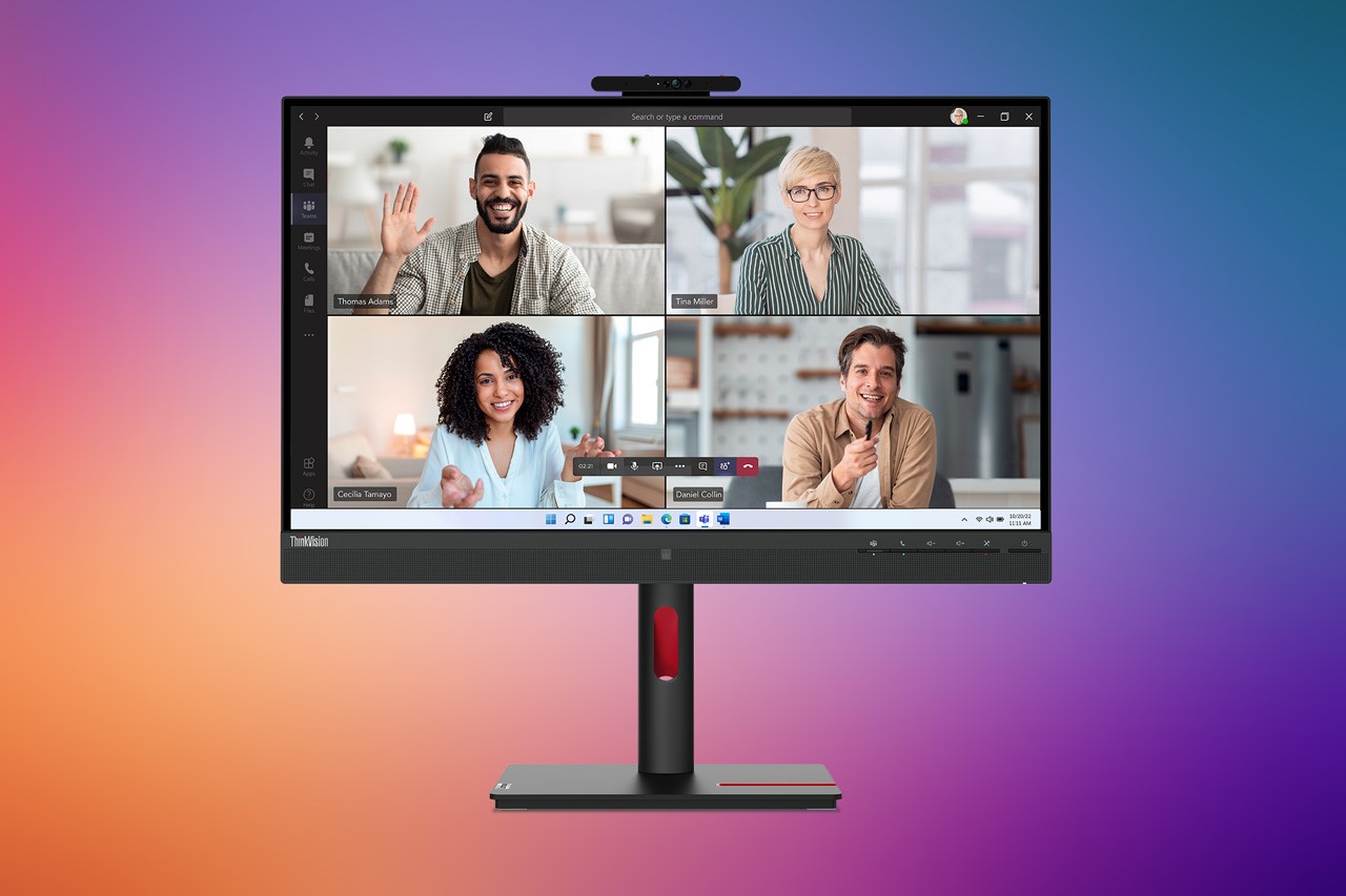 #Lenovo’s latest WFH-friendly ThinkVision VoIP monitors come with their own integrated webcams