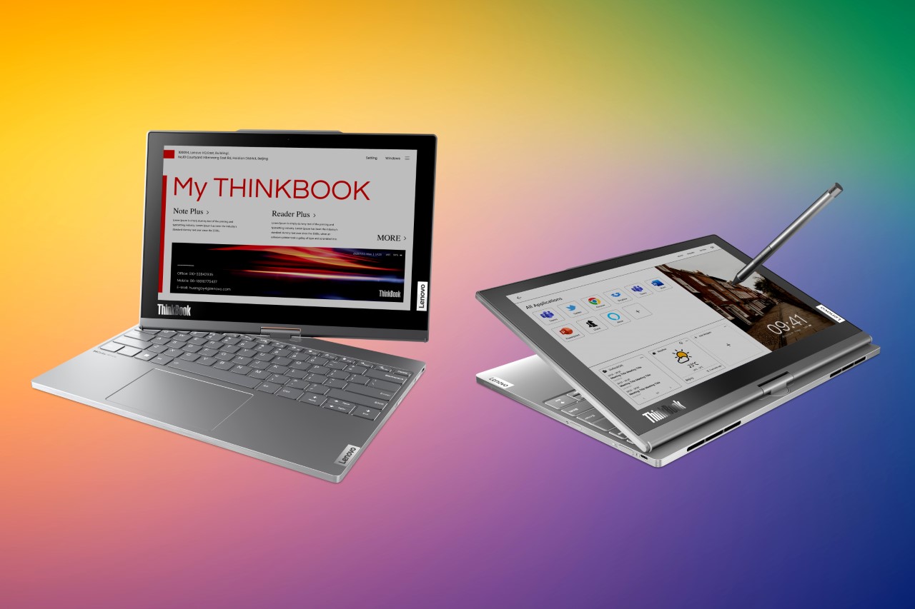 Lenovo's latest 'ThinkBook Plus Twist' takes the dual-screen laptop