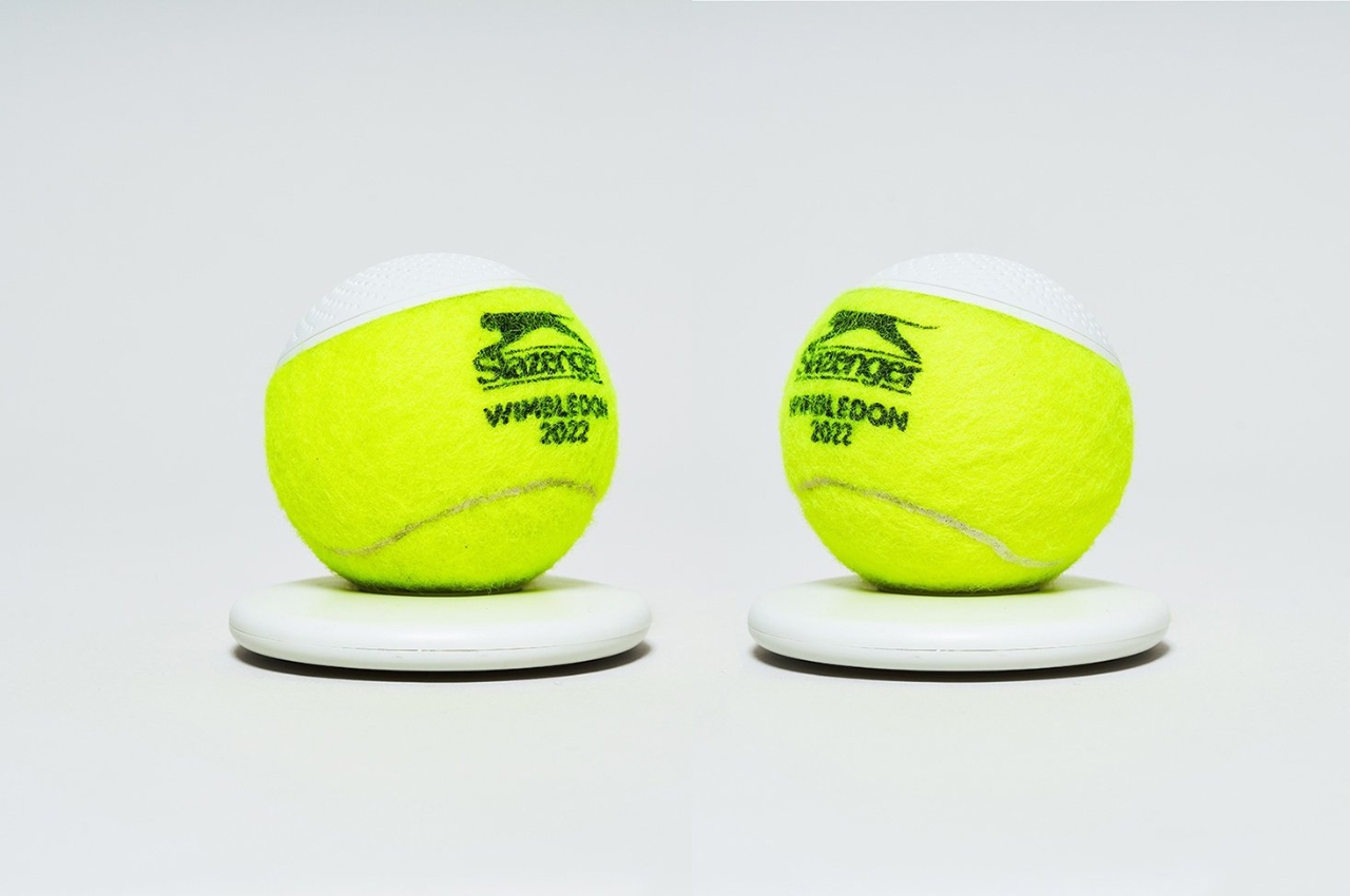 #Winbeldon 2022 tennis balls get a new life as Bluetooth speakers