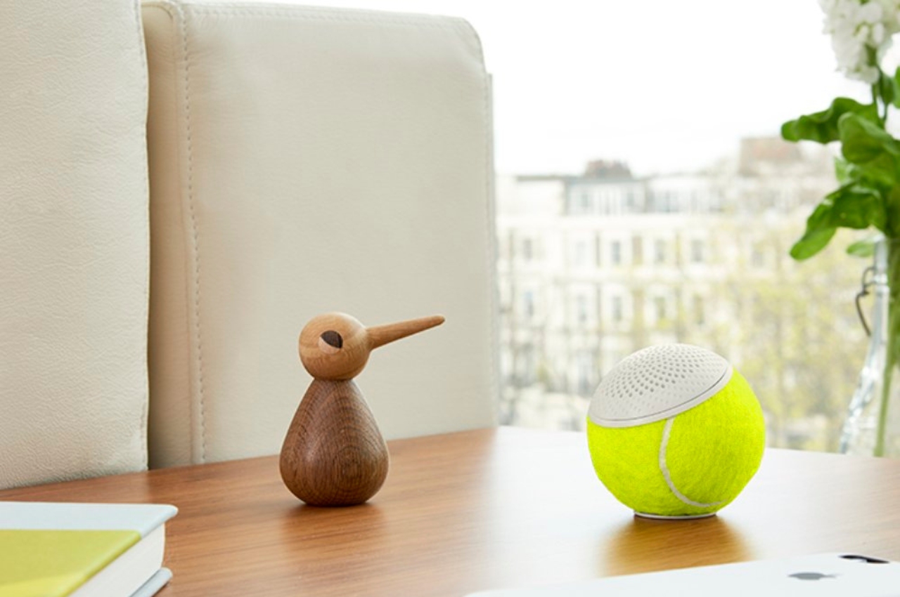 Les balles de tennis de Wimbledon recyclées en mini-enceintes Bluetooth