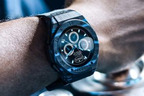 Bugatti collaborates in Austria for the first carbon-fiber smartwatch to time your laps in a Chrion