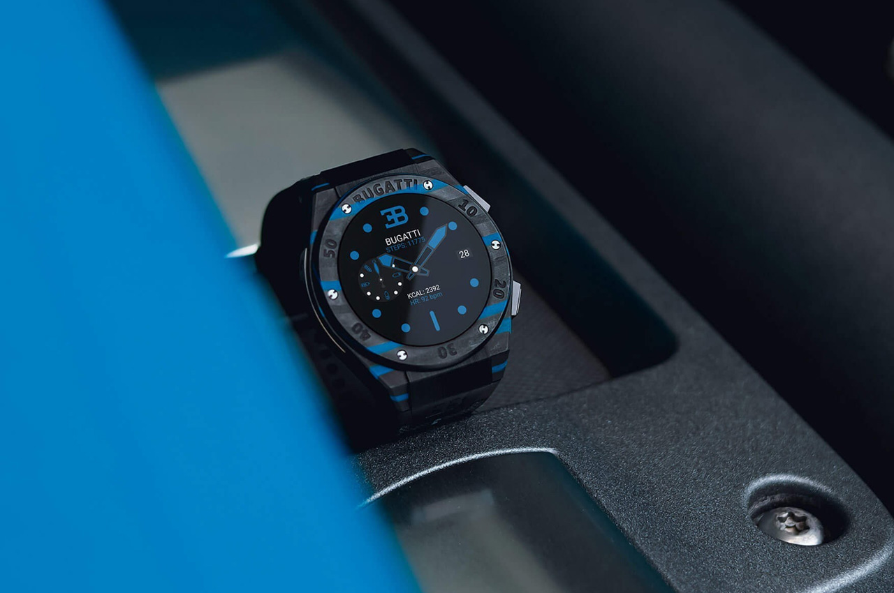 Bugatti collaborates in Austria for the first carbon-fiber smartwatch ...