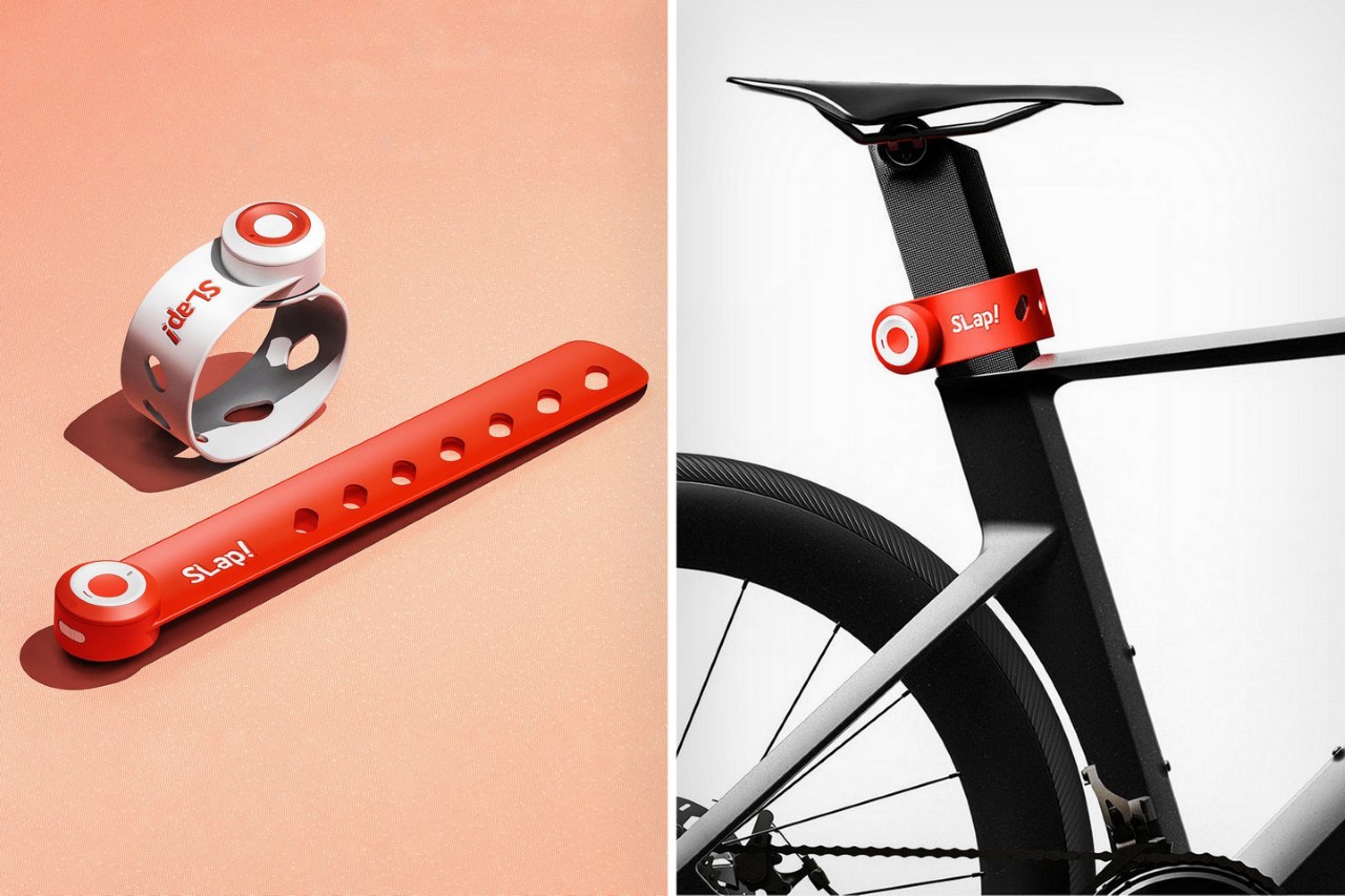 #‘Simple and clever’ slap-band bicycle lock takes inspiration from the fun children’s toy