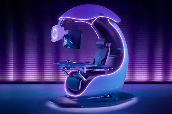 Cooler Master has killed it with the ORB X immersive pod that cocoons you for hours of uninterrupted work or play