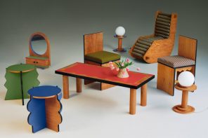 Frunchroom is a delightful furniture collection that looks like part of a dollhouse