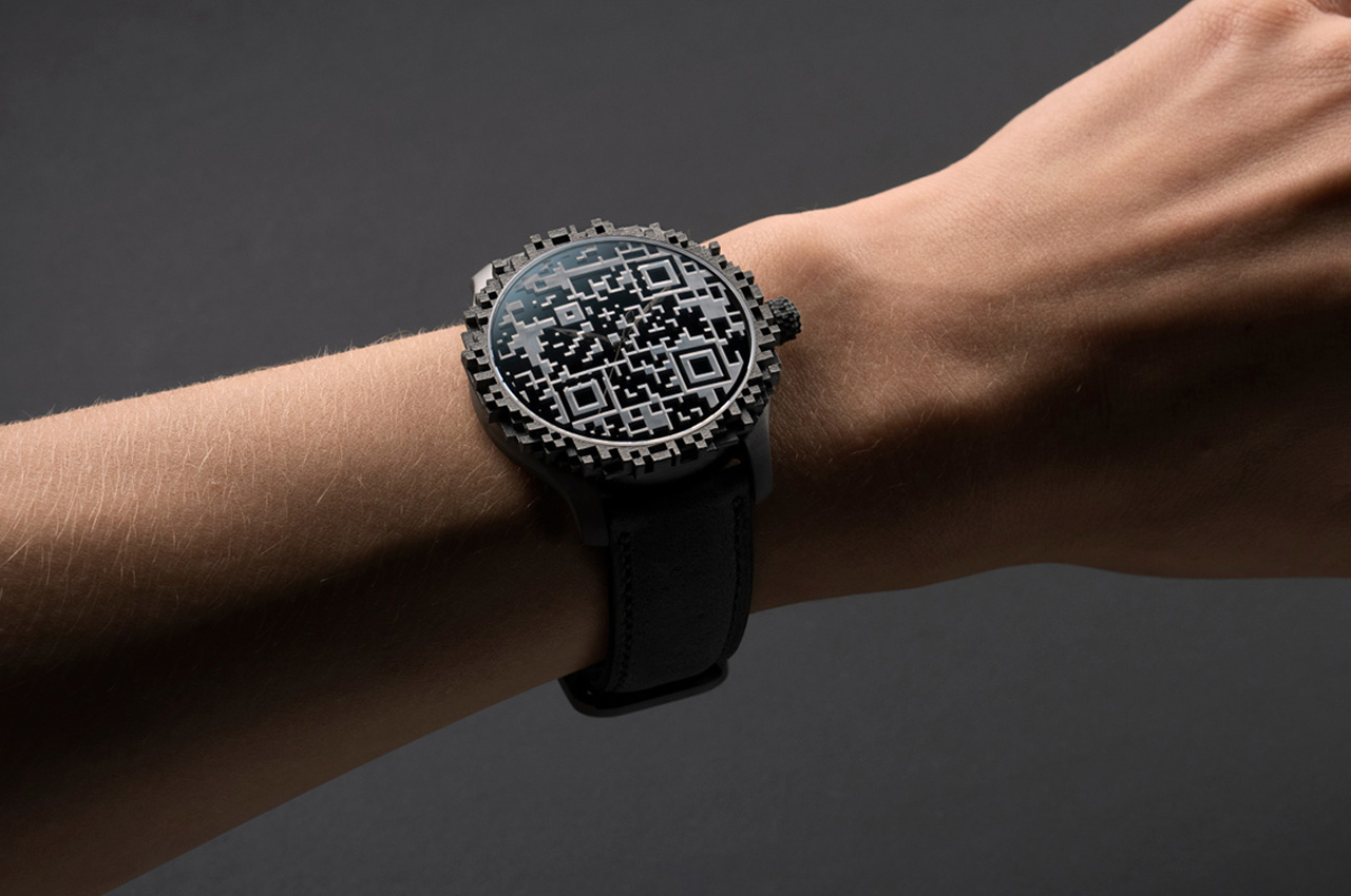 #H. Moser & Cie pixelates a watch to amalgamate real and virtual dimensions of time and immersive space