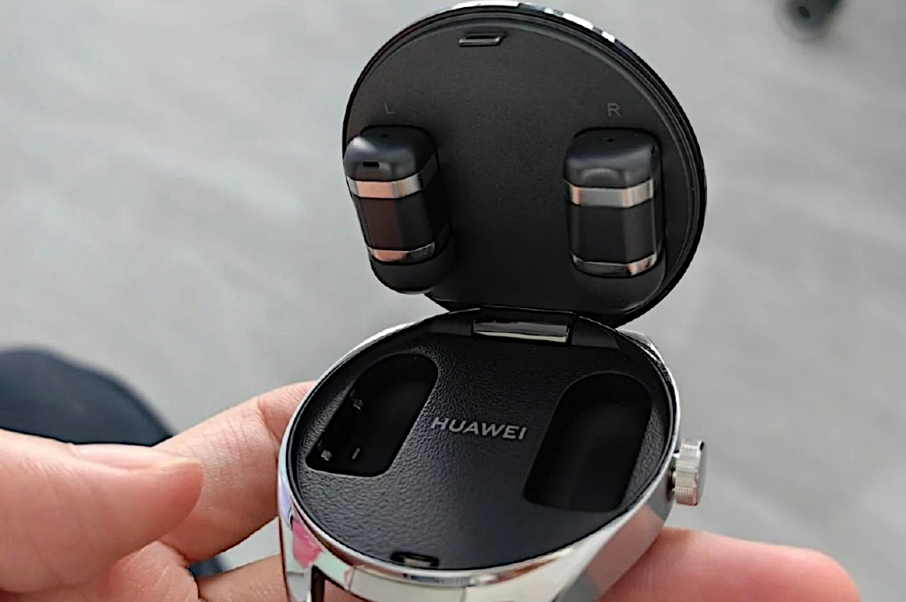 #Huawei Watch Buds leak suggests it will come with built-in wireless earbuds