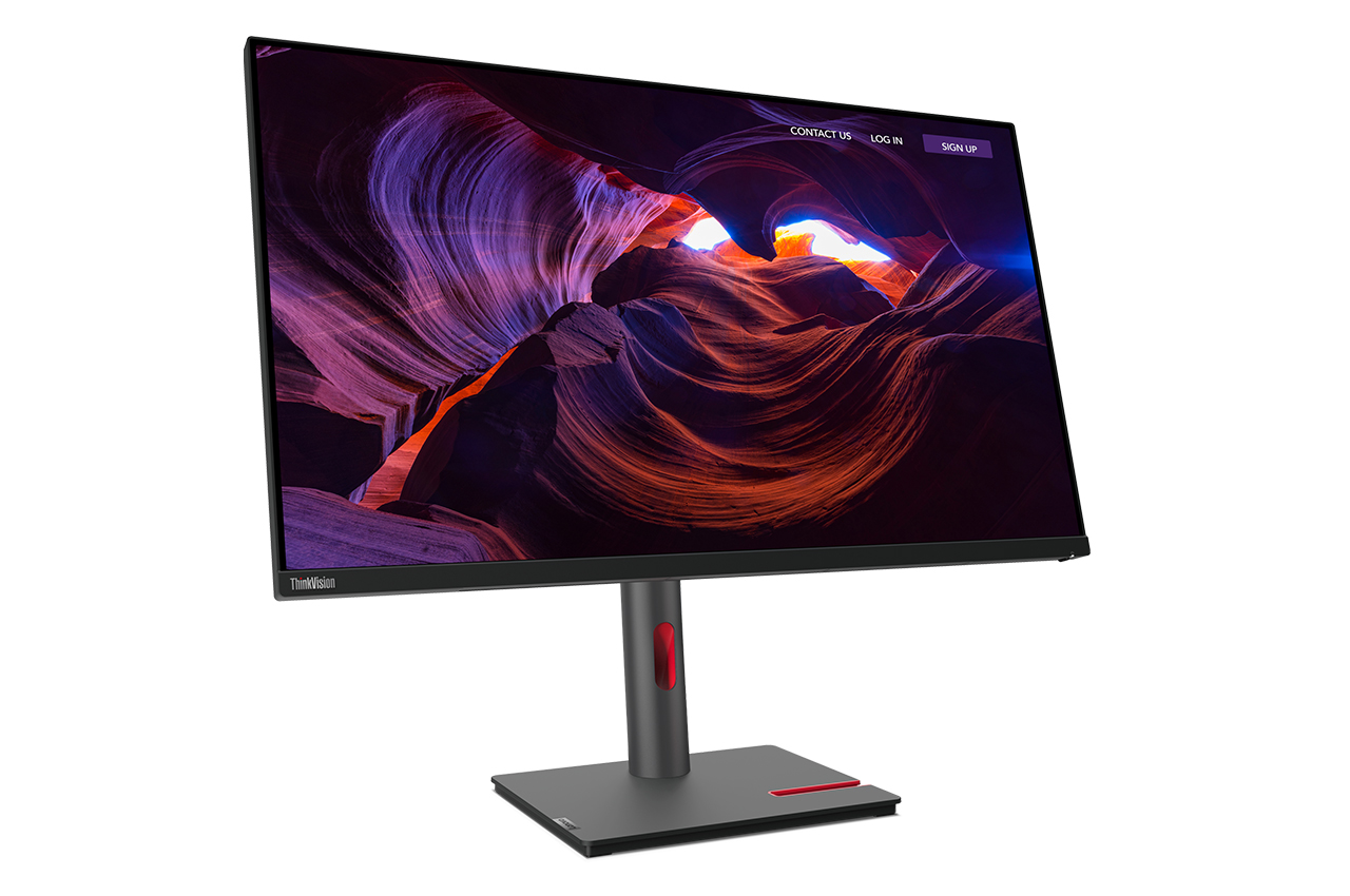 #Lenovo unveils two eco-conscious ThinkVision mini-LED monitors with 4K and human presence detection built-in