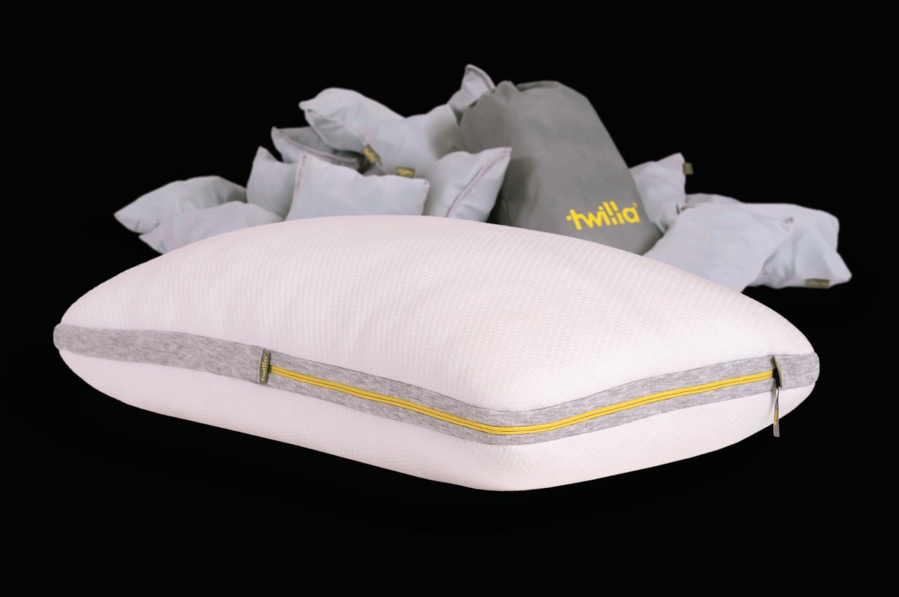 #Clever modular pillow is filled with smaller removable pillows on the inside