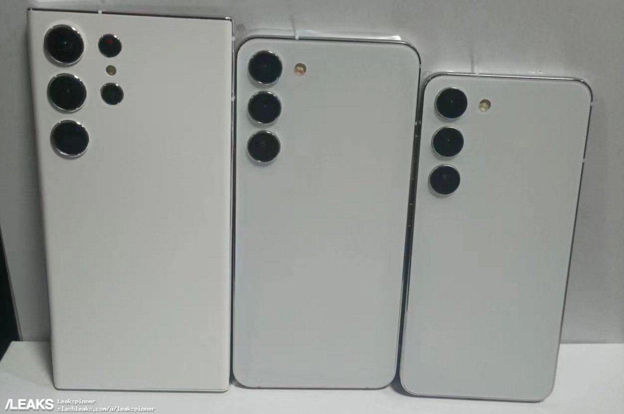 #Samsung Galaxy S23 leaked dummy units reveal the series is staying true to minimalism