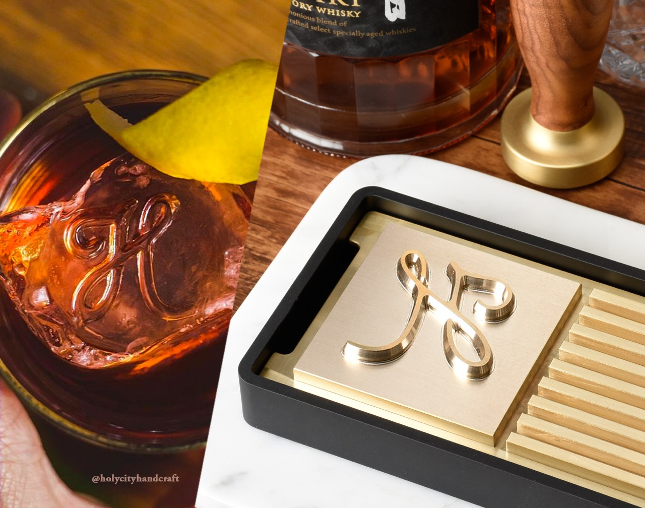 This 'ice embosser' lets you completely upgrade your cocktail game with  custom-branded ice cubes - Yanko Design