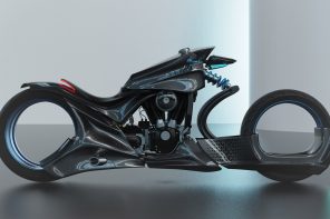 This Tron-inspired low-slung serpent will be Metaverse world’s most desirable possession