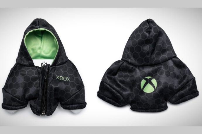 Xbox controllers get a tiny hoodie to give your controllers some cozy holiday cheer