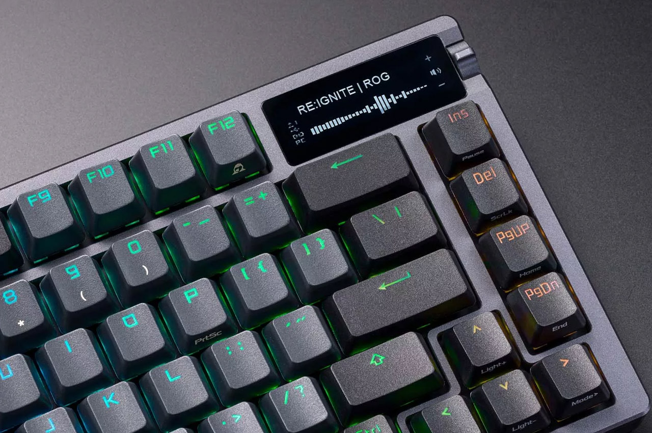 Asus releases mechanical keyboard at CES with ROG NX switches you can swap for your choice
