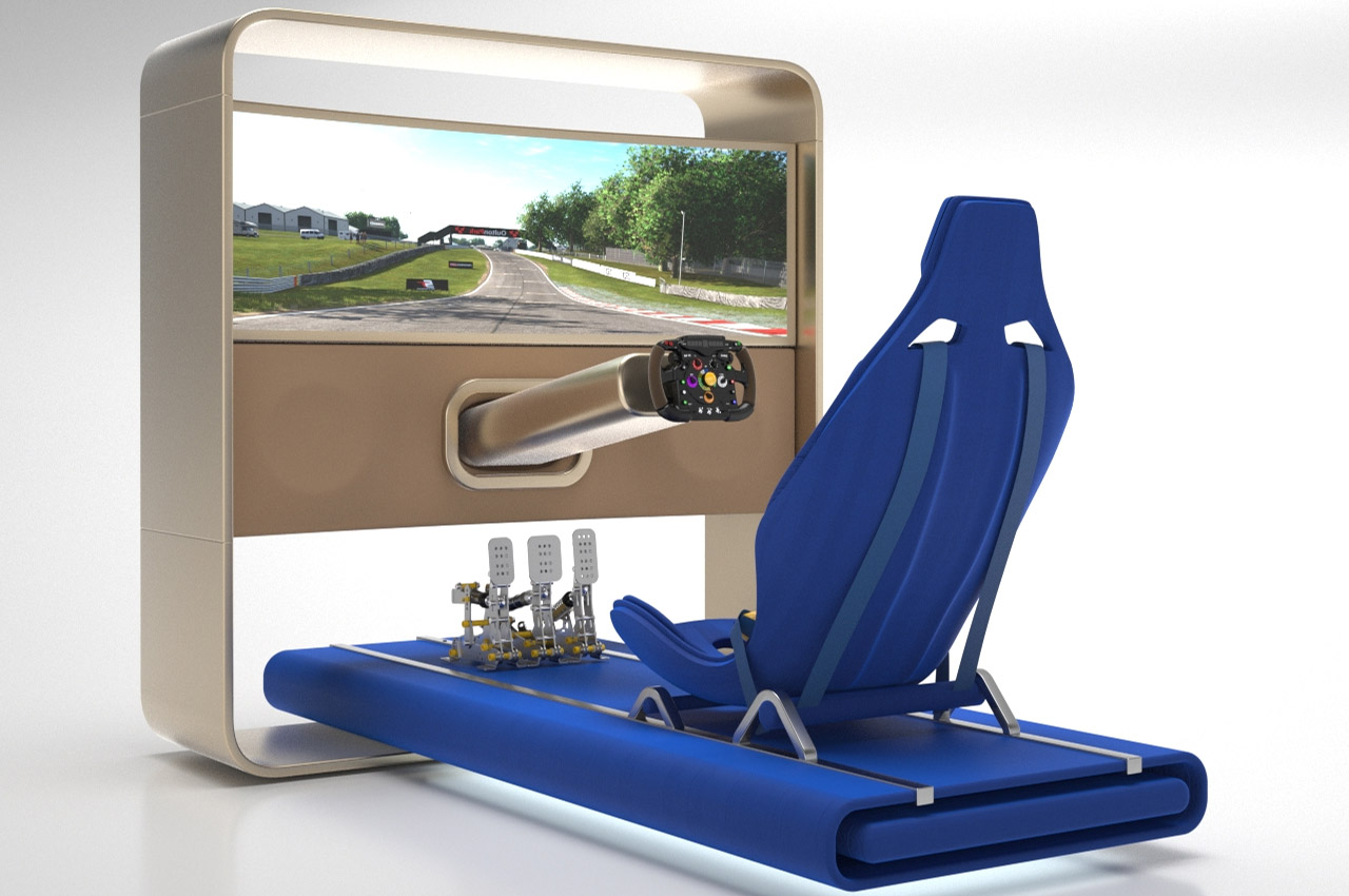 #Studio Casti conceives DrivePod, a racing simulator worthy of being setup in your living room