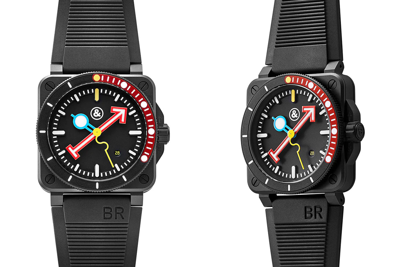 Bell & Ross x Alain Silberstein Black Ceramic Trilogy is a jolt of visual energy for classic watch collectors
