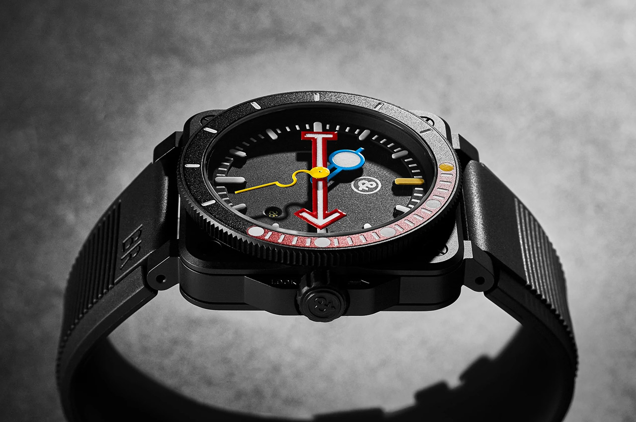 Bell & Ross x Alain Silberstein Black Ceramic Trilogy is a jolt of visual energy for classic watch collectors