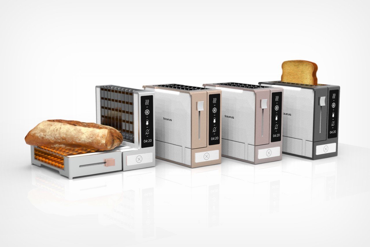 #Regular toasters are boring. This shape-shifting bread-toaster opens up into a grill for sandwiches too