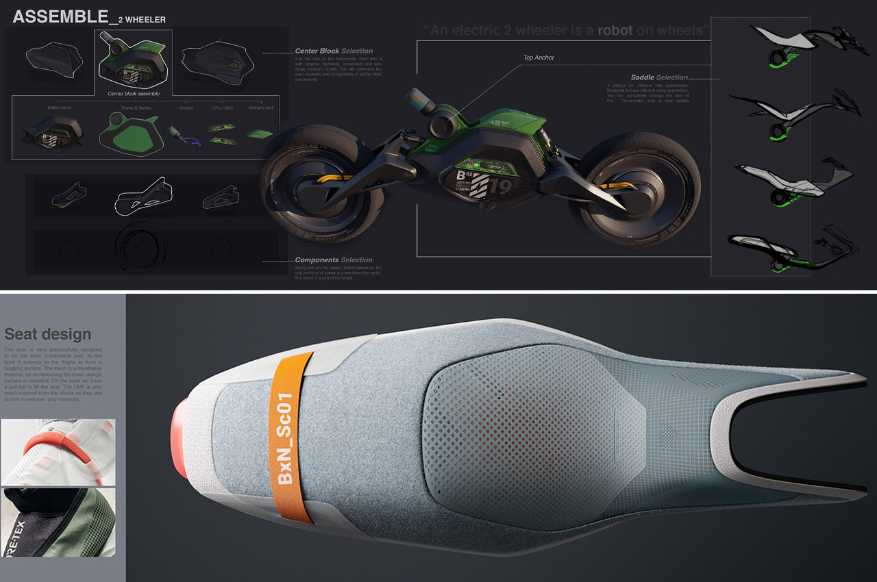 BMW Motorrad x NVIDIA electric bike has swappable modules for flexibility of use