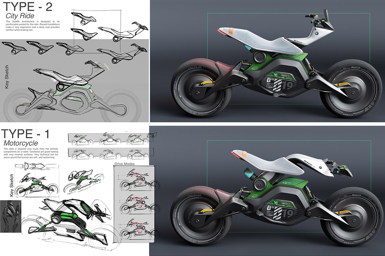 BMW Motorrad x NVIDIA electric bike has swappable modules for flexibility of use