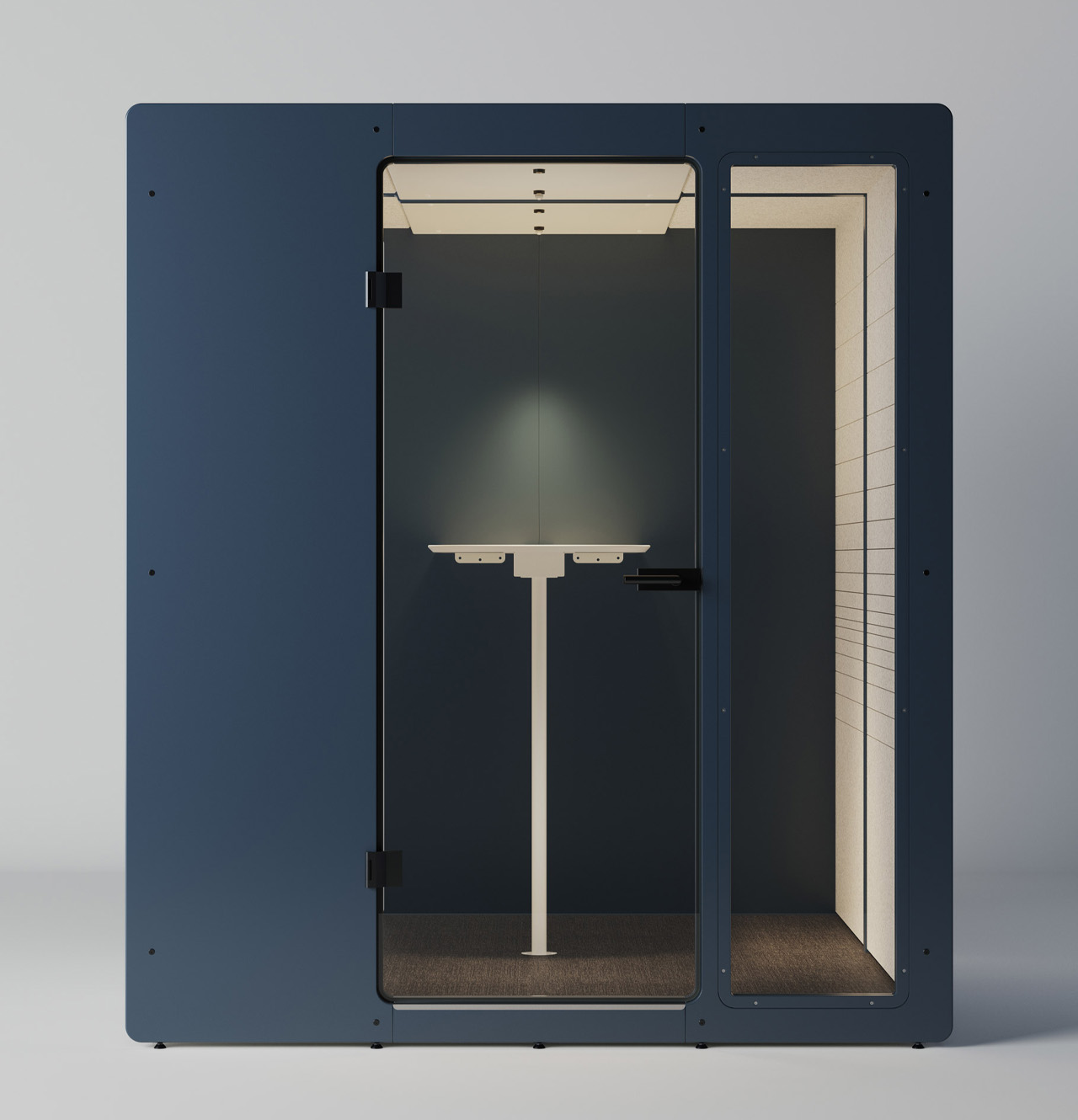 This minimal office booth is “the most sustainable office booth on the market” that can be assembled in 90 minutes