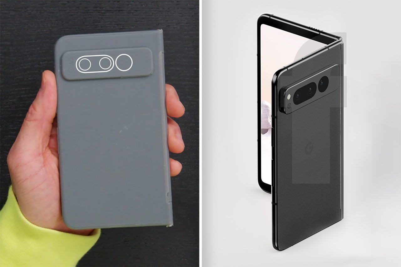 #Actual prototype unit confirms exactly what the upcoming Google Pixel Fold will look like
