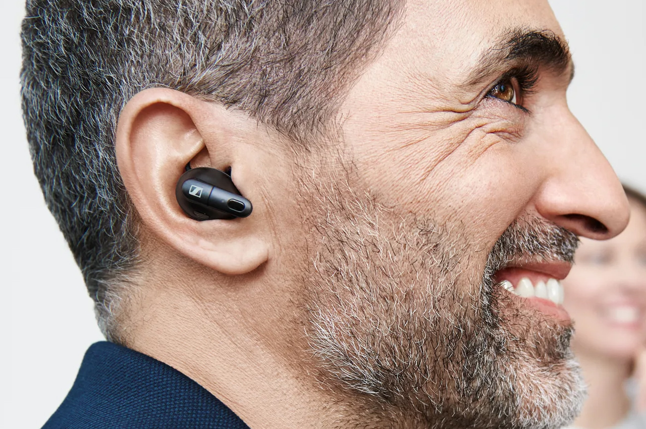 Hear better in style at crowded places with the Sennheiser Conversation Clear Plus earbuds