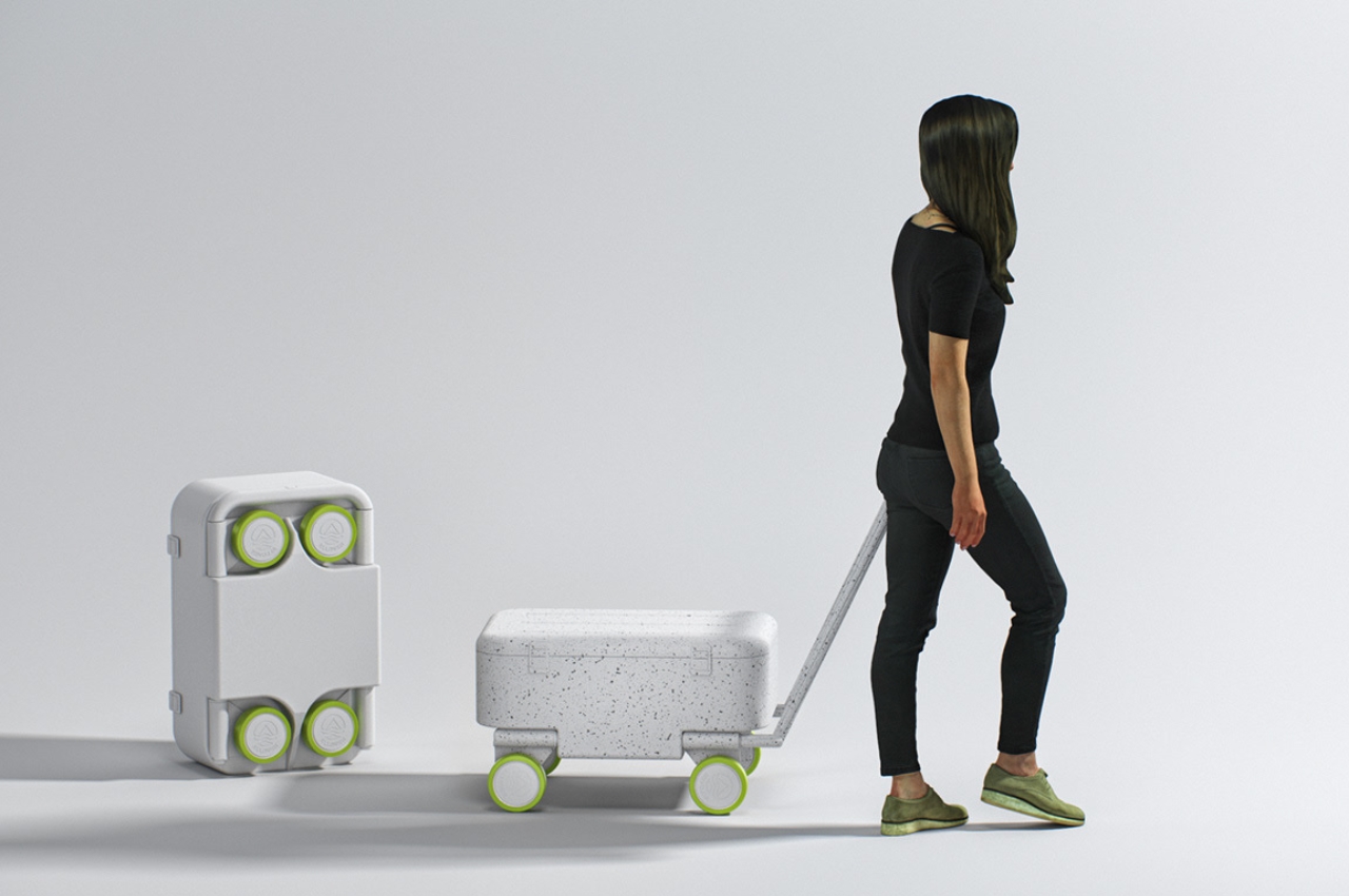 #Luggage concept lets you bring it as carry-on and through all terrains