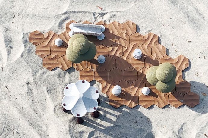 Meta.Zen playset lets adults calmly build their own miniature tranquil garden