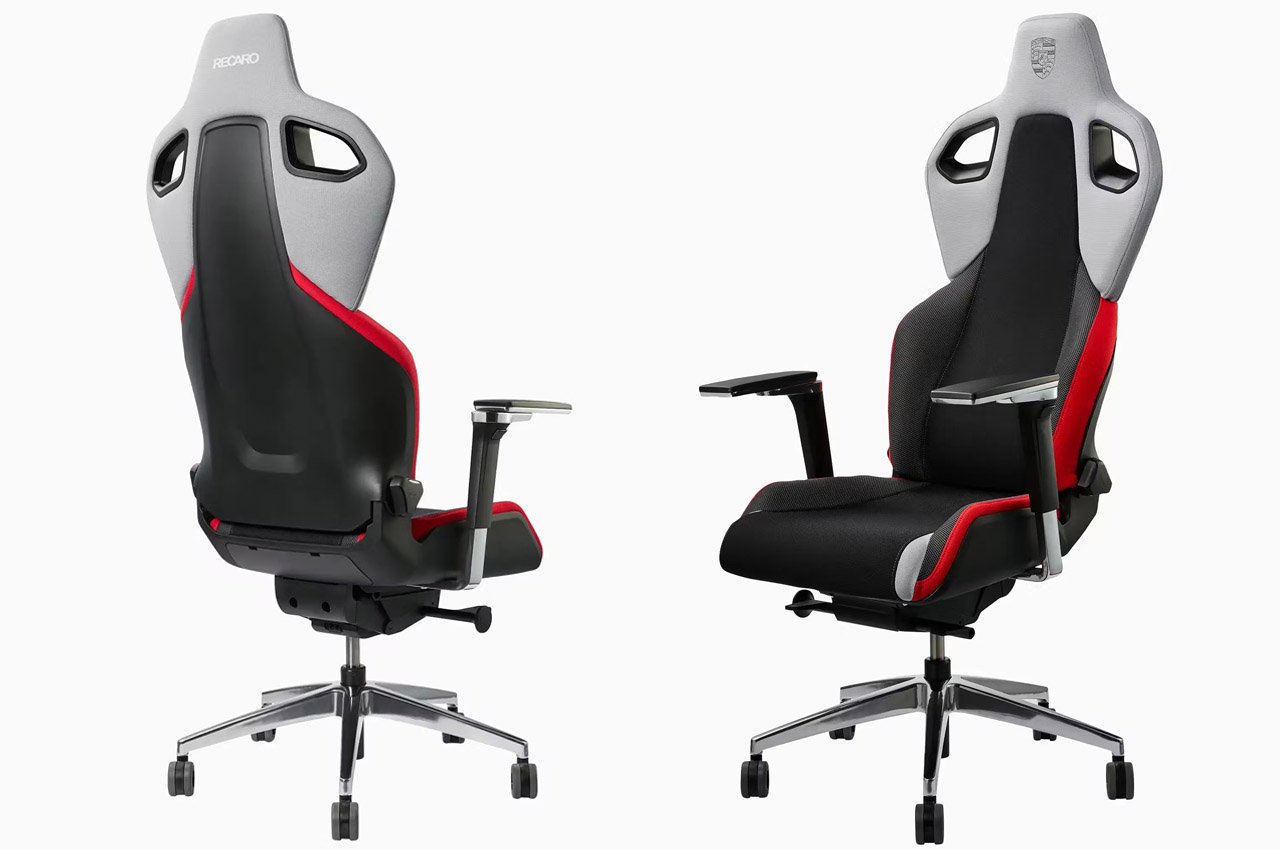 #Cradle yourself in luxury of the Porsche Gaming Chair designed to comfort your posture through long gaming sessions