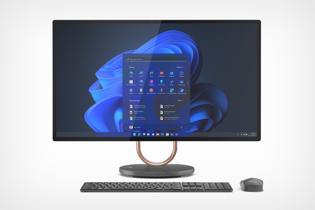 The Lenovo Yoga AIO 9i all-in-one PC is just as pretty on the back as it is  on the front… - Yanko Design