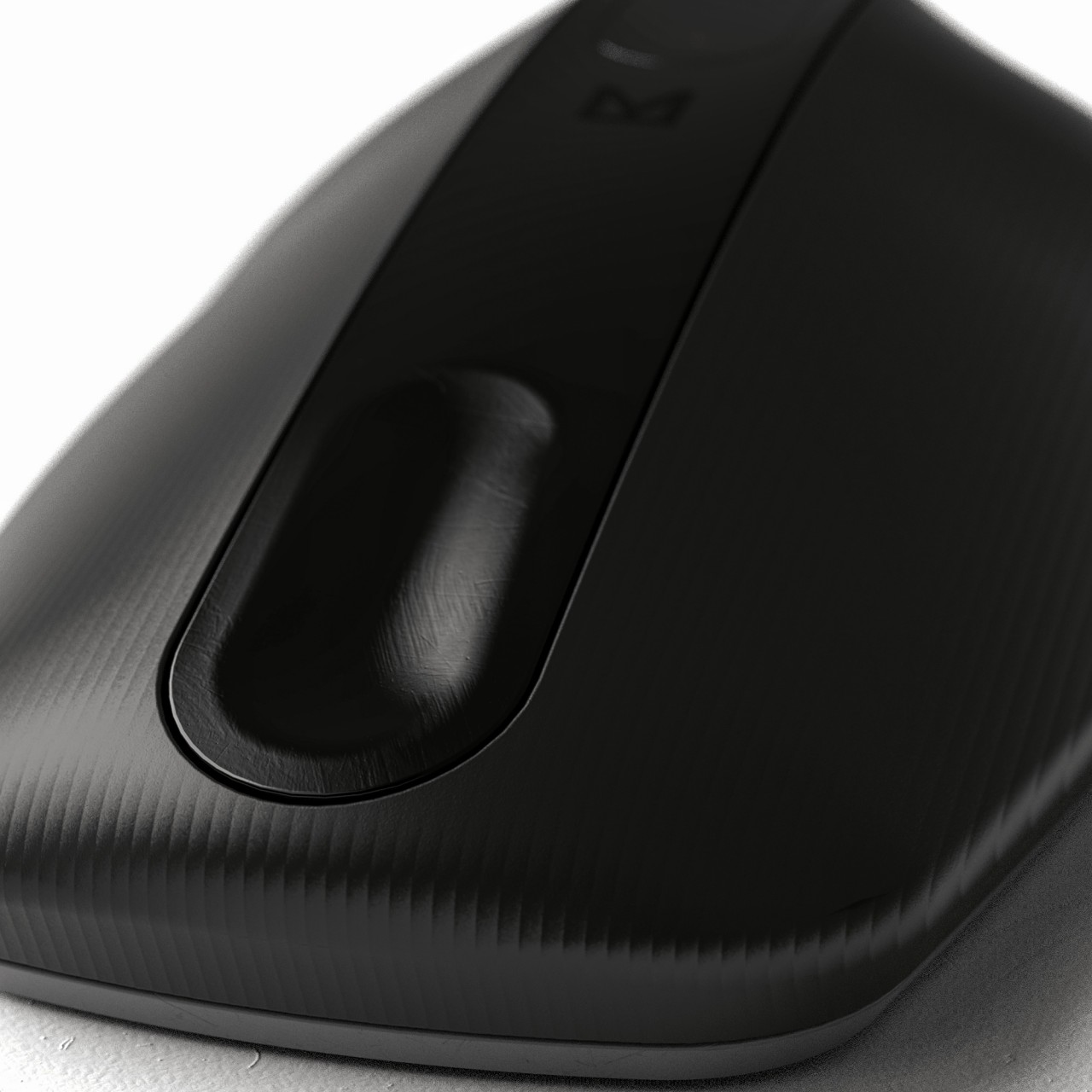 This mouse concept ditches the buttons for a more tactile experience