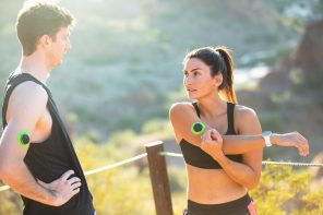 This seemingly simple arm patch lets you know how much water to drink and when