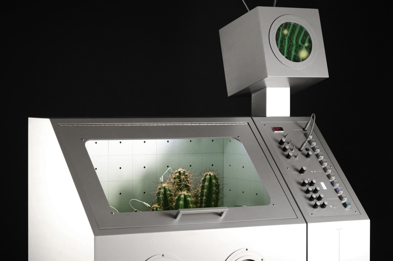 #This strange-looking plant box uses science to create eerie music