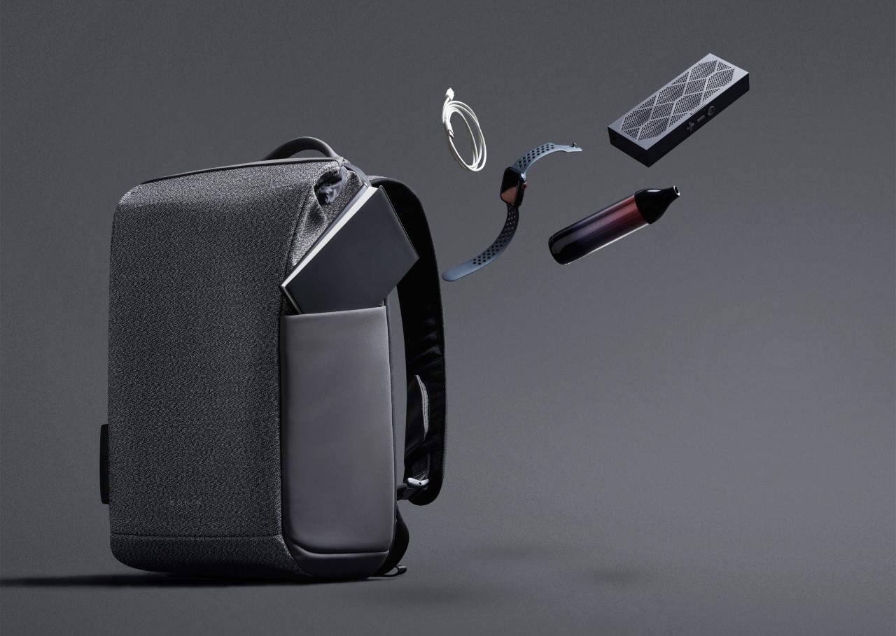Korin SnapPack: A stunning next-gen backpack with a slick, anti